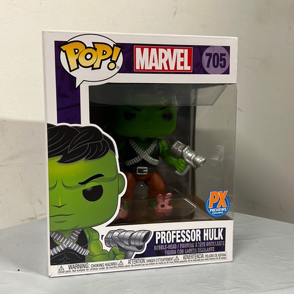 Pop! Marvel Super Heroes: Professor Hulk 6-Inch Deluxe Vinyl Figure#705 - Picture 4 of 10